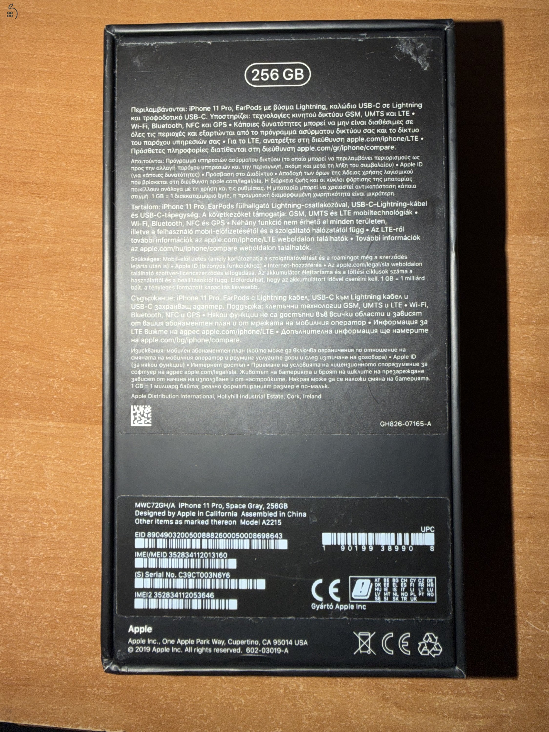 Apple iPhone 11 Pro 256 GB Space Gray