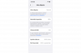 Iphone 15 pro 256 gb natúr titán hibátlan telefon eladó