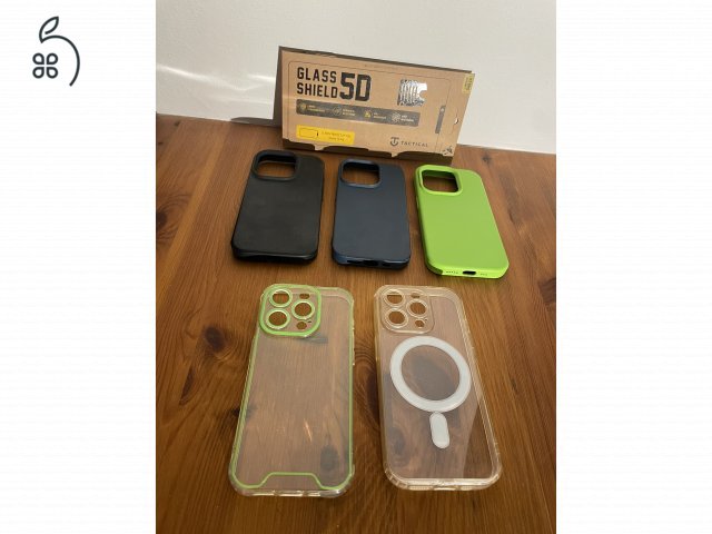 iPhone 15 pro tokok + üvegfólia