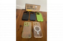 iPhone 15 pro tokok + üvegfólia