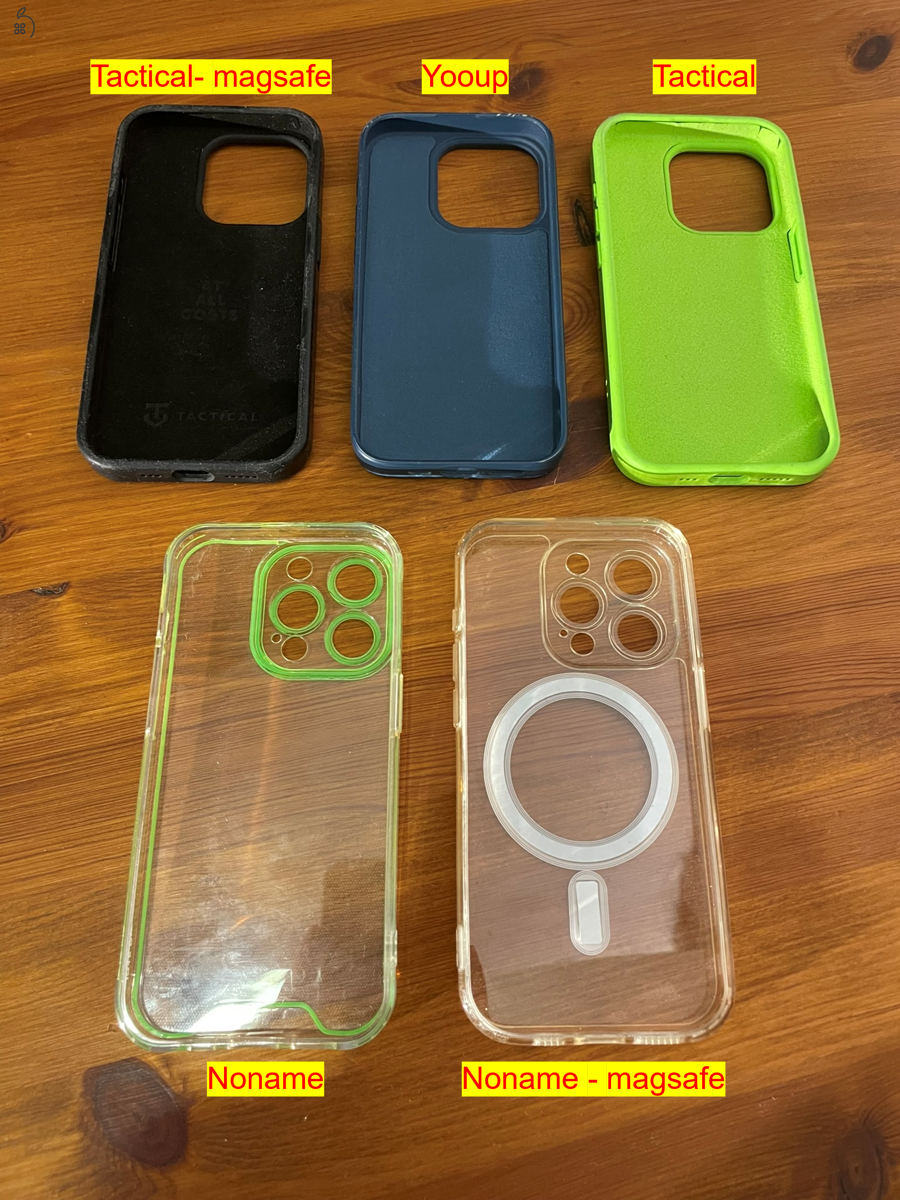 iPhone 15 pro tokok + üvegfólia