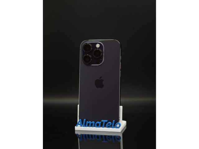 Apple iPhone 14 Pro 128 GB Deep Purple 100% akku - 12 HÓ GARANCIA