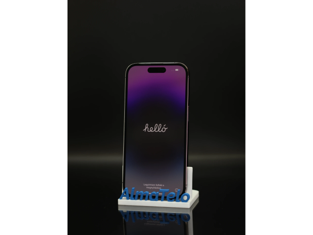 Apple iPhone 14 Pro 128 GB Deep Purple 100% akku - 12 HÓ GARANCIA