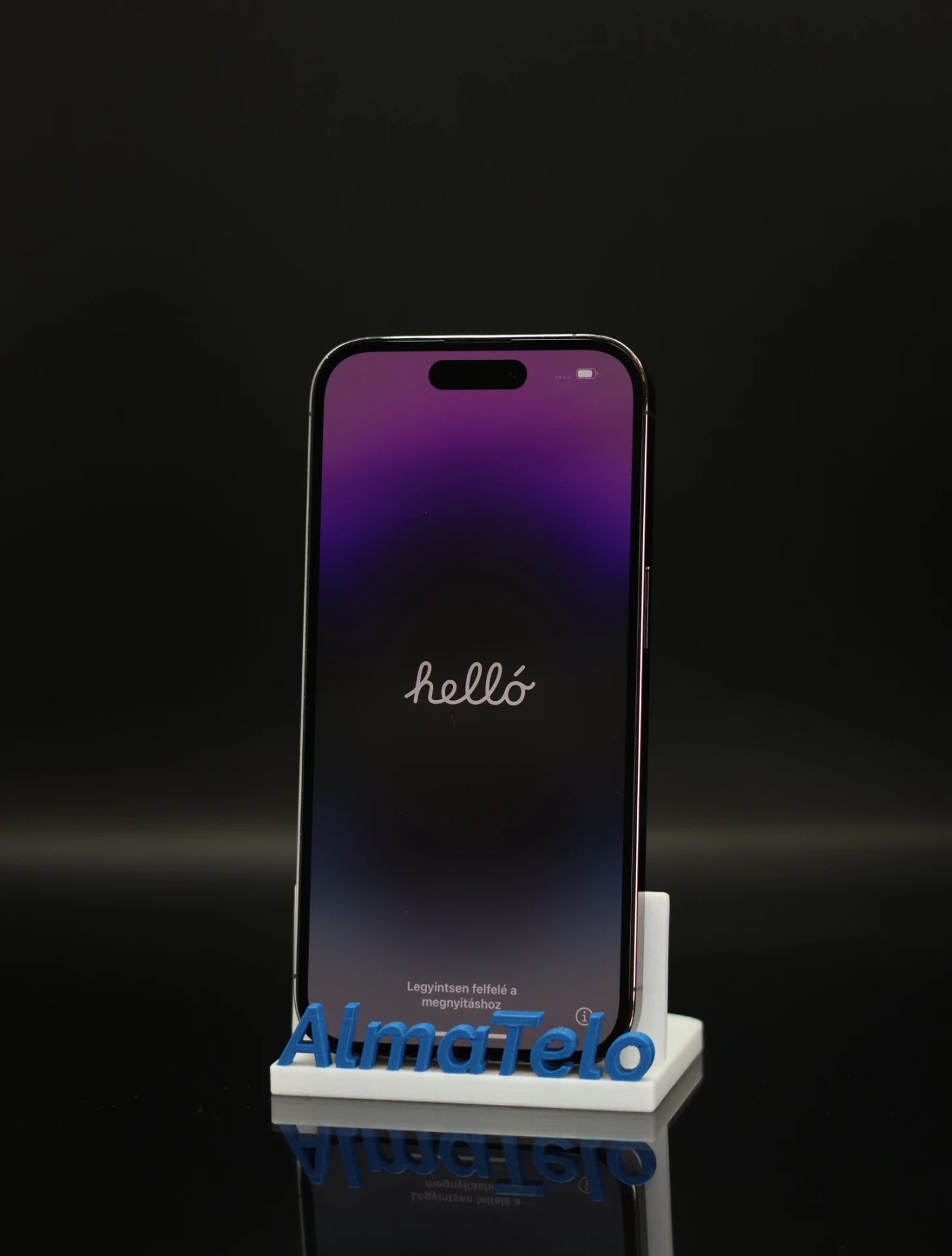 Apple iPhone 14 Pro 128 GB Deep Purple 100% akku - 12 HÓ GARANCIA