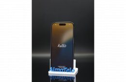 Apple iPhone 15 Pro 256 GB Blue Titanium 100% akku - 12 HÓ GARANCIA