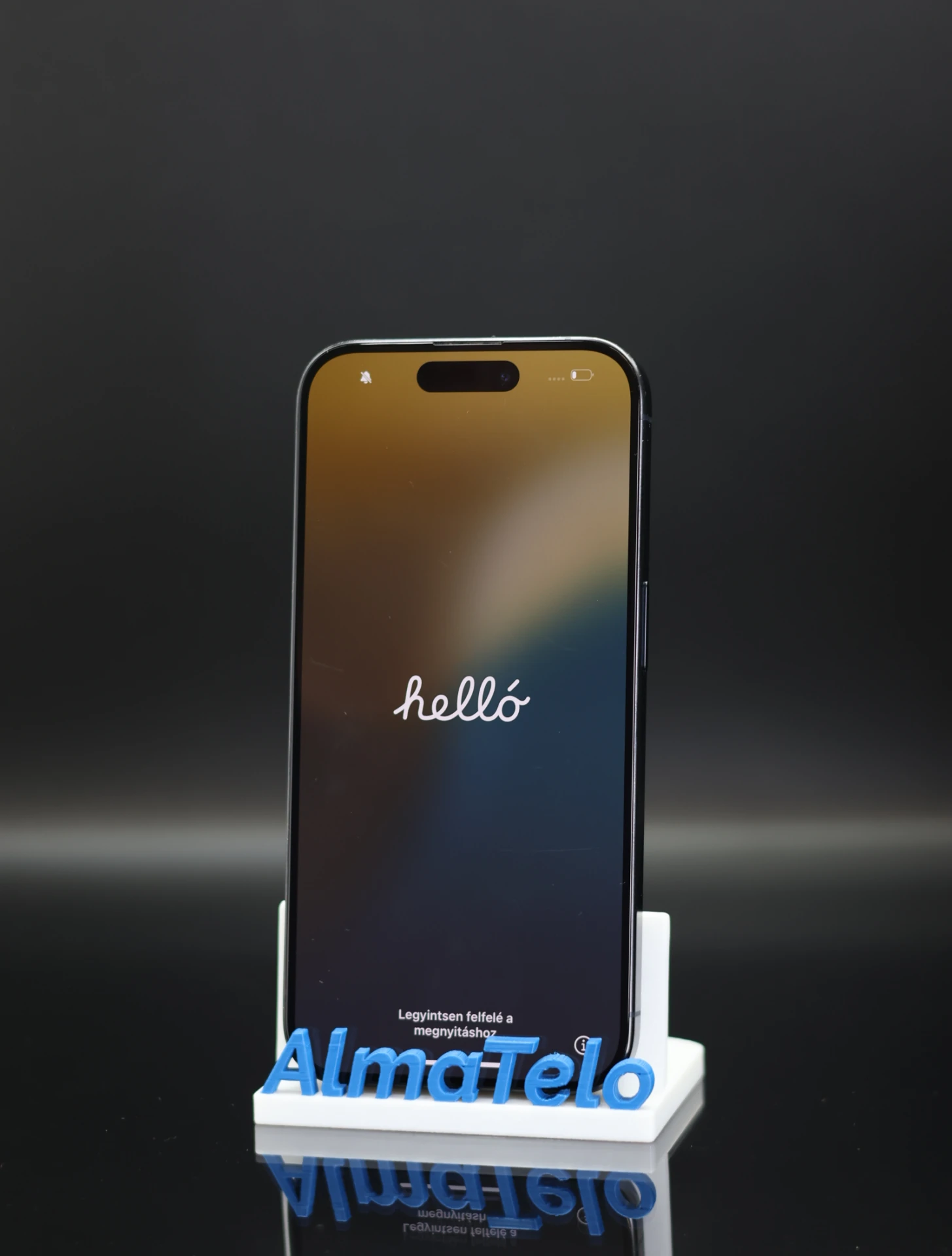 Apple iPhone 15 Pro 256 GB Blue Titanium 100% akku - 12 HÓ GARANCIA