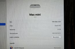 Mac Mini M2 -  8 mag CPU / 10 mag GPU / 8GB / 256 GB