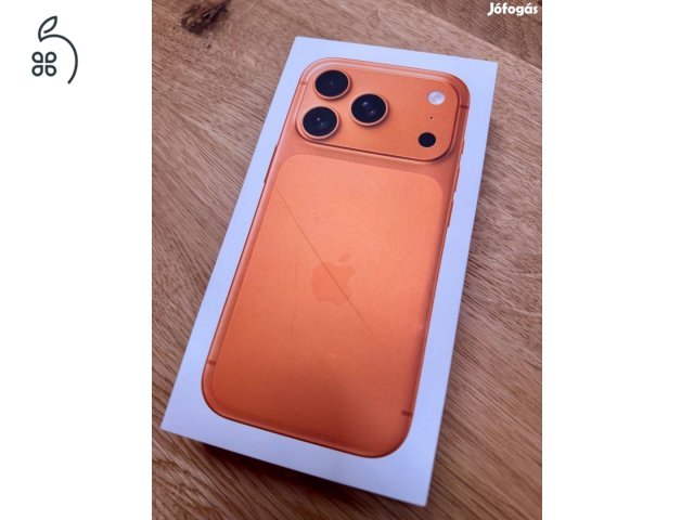 iPhone 17Pro 256 GB Cosmic Orange, bontatlan, új