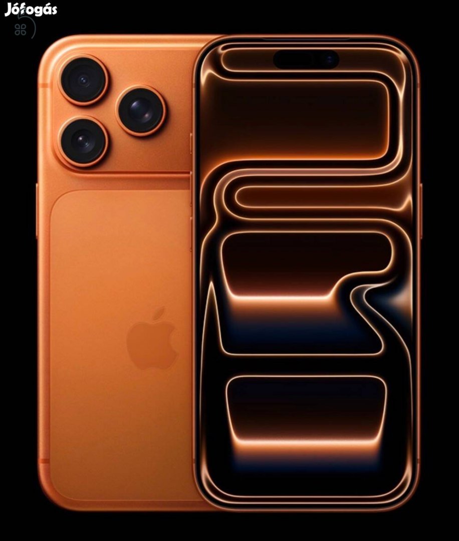 iPhone 17Pro 256 GB Cosmic Orange, bontatlan, új