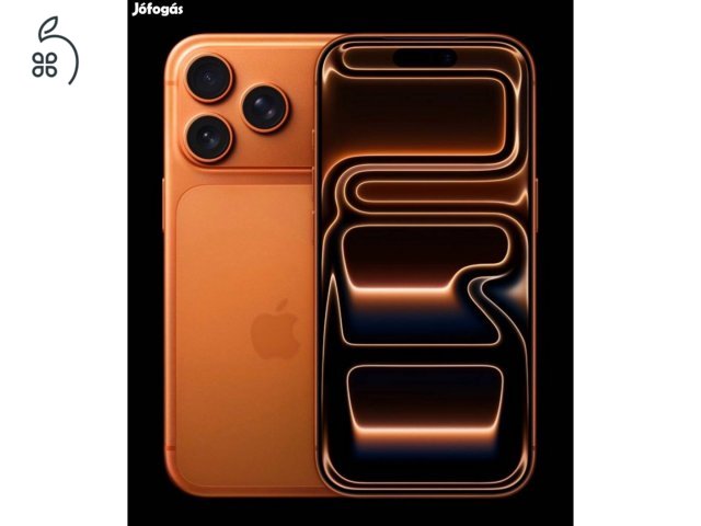iPhone 17Pro 256 GB Cosmic Orange, bontatlan, új