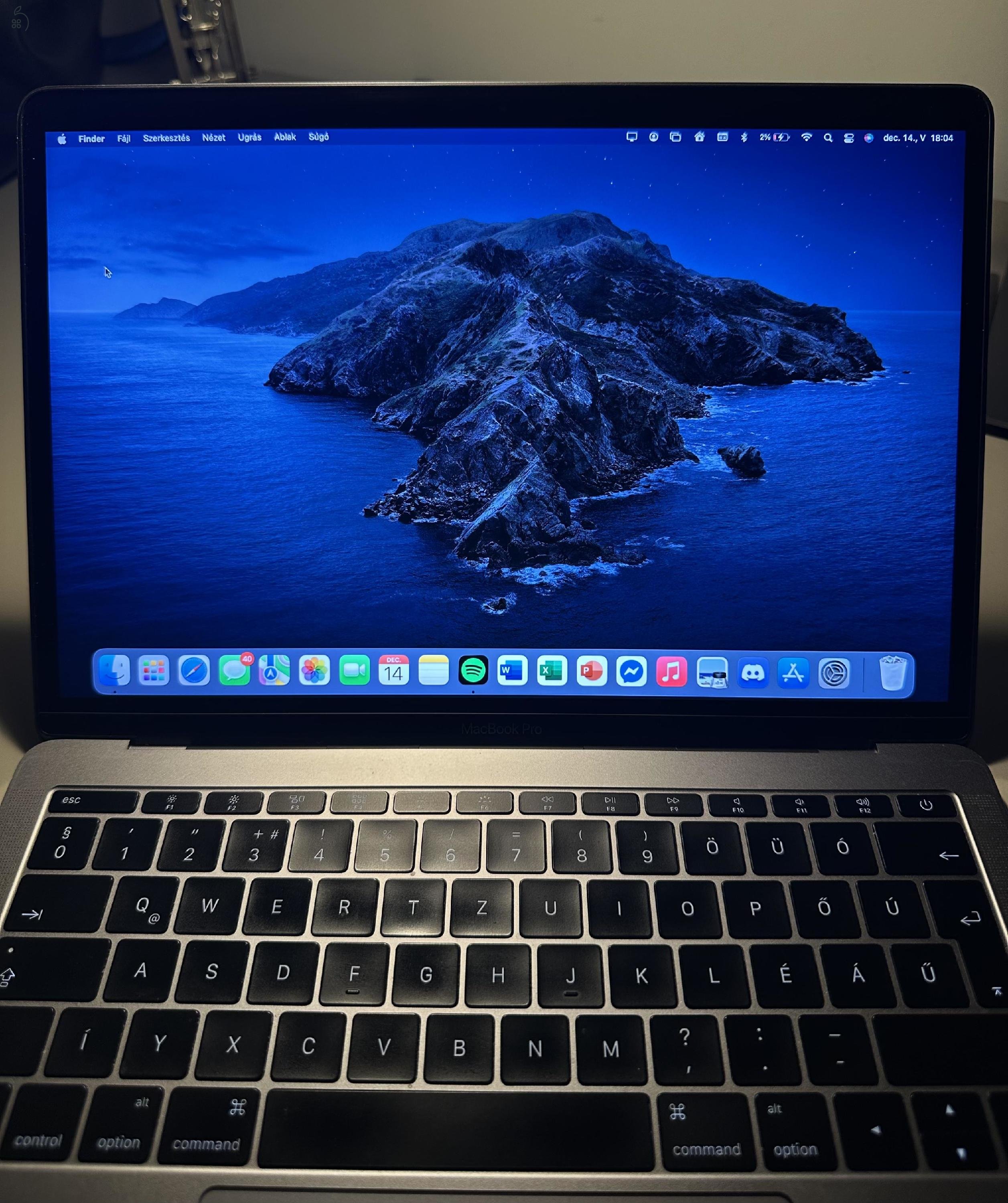 MacBook Pro 2016 Retina 256GB - 8GB (141 ciklus) Space gray