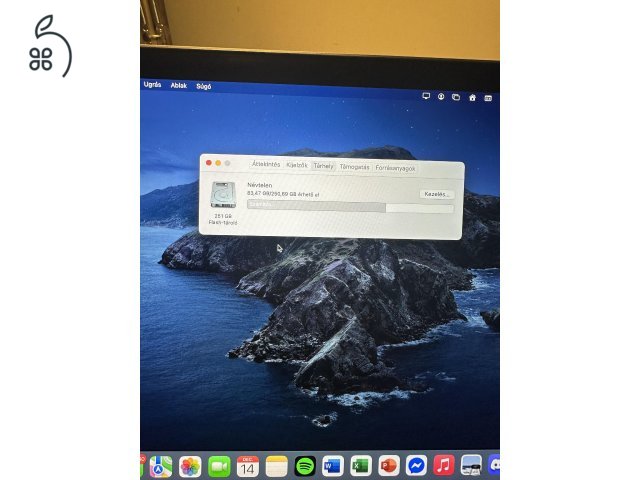 MacBook Pro 2016 Retina 256GB - 8GB (141 ciklus) Space gray