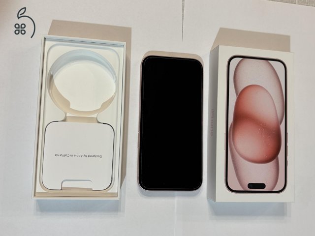 Apple iPhone 15 – 128 GB – Rózsaszín 