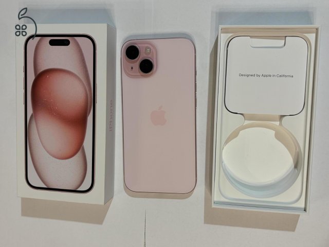 Apple iPhone 15 – 128 GB – Rózsaszín 