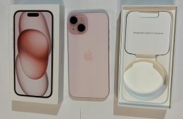 Apple iPhone 15 – 128 GB – Rózsaszín 