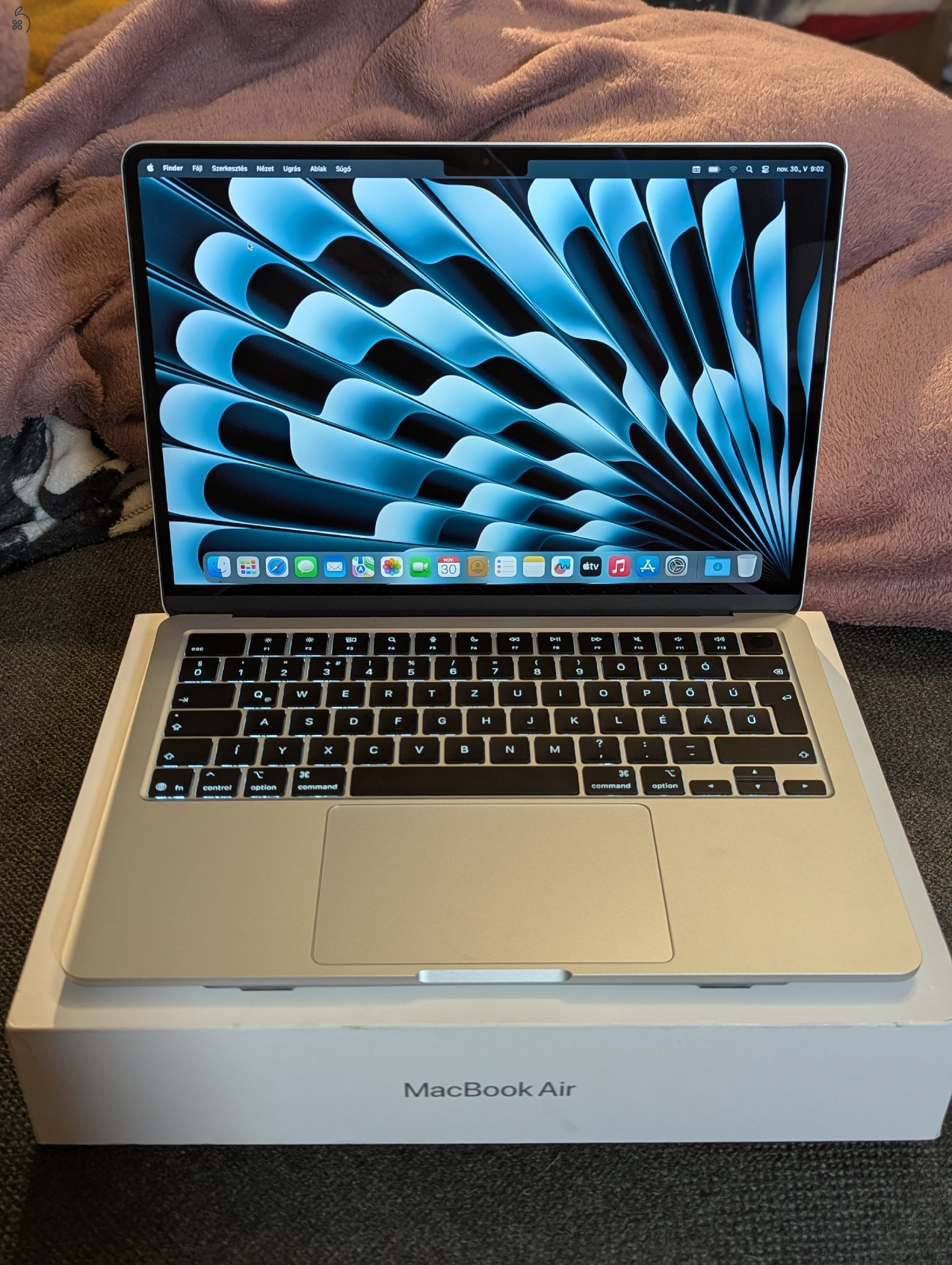MacBook Air M4 gyári garanciális