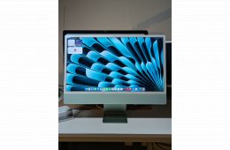 iMac M1 16/512GB zöld szín, megkímélt
