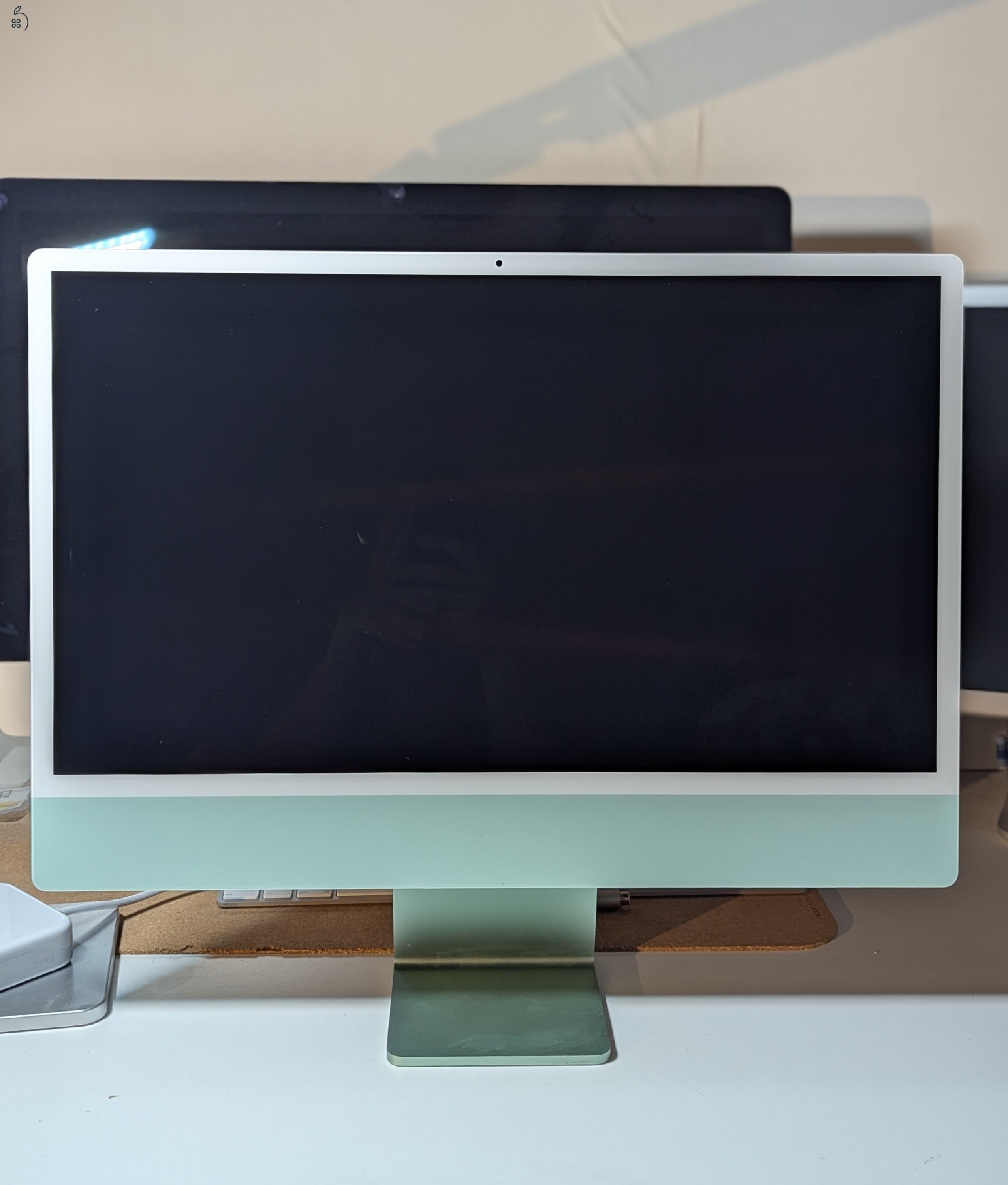 iMac M1 16/512GB zöld szín, megkímélt