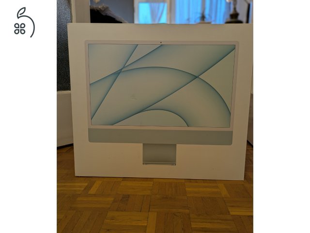 iMac M1 16/512GB zöld szín, megkímélt