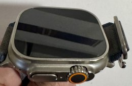 Apple Watch Ultra 2 GPS + Cellular, 49 mm-es titántok, kék Alpesi pánt - L