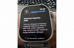 Apple Watch Ultra 2 GPS + Cellular, 49 mm-es titántok, kék Alpesi pánt - L