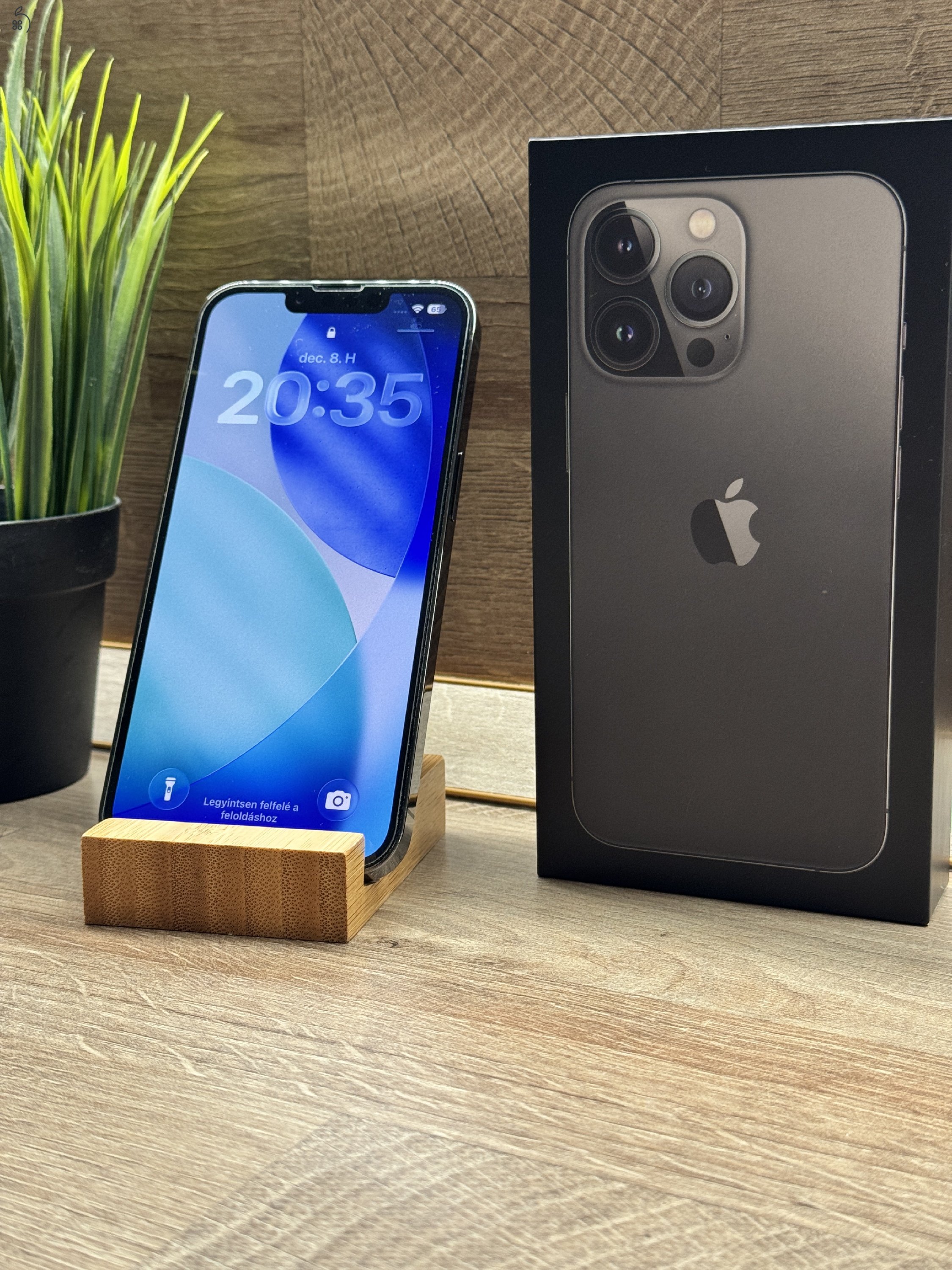 IPHONE 13 PRO - 86 % - Kártyafüggetlen - 128 GB – Makulátlan