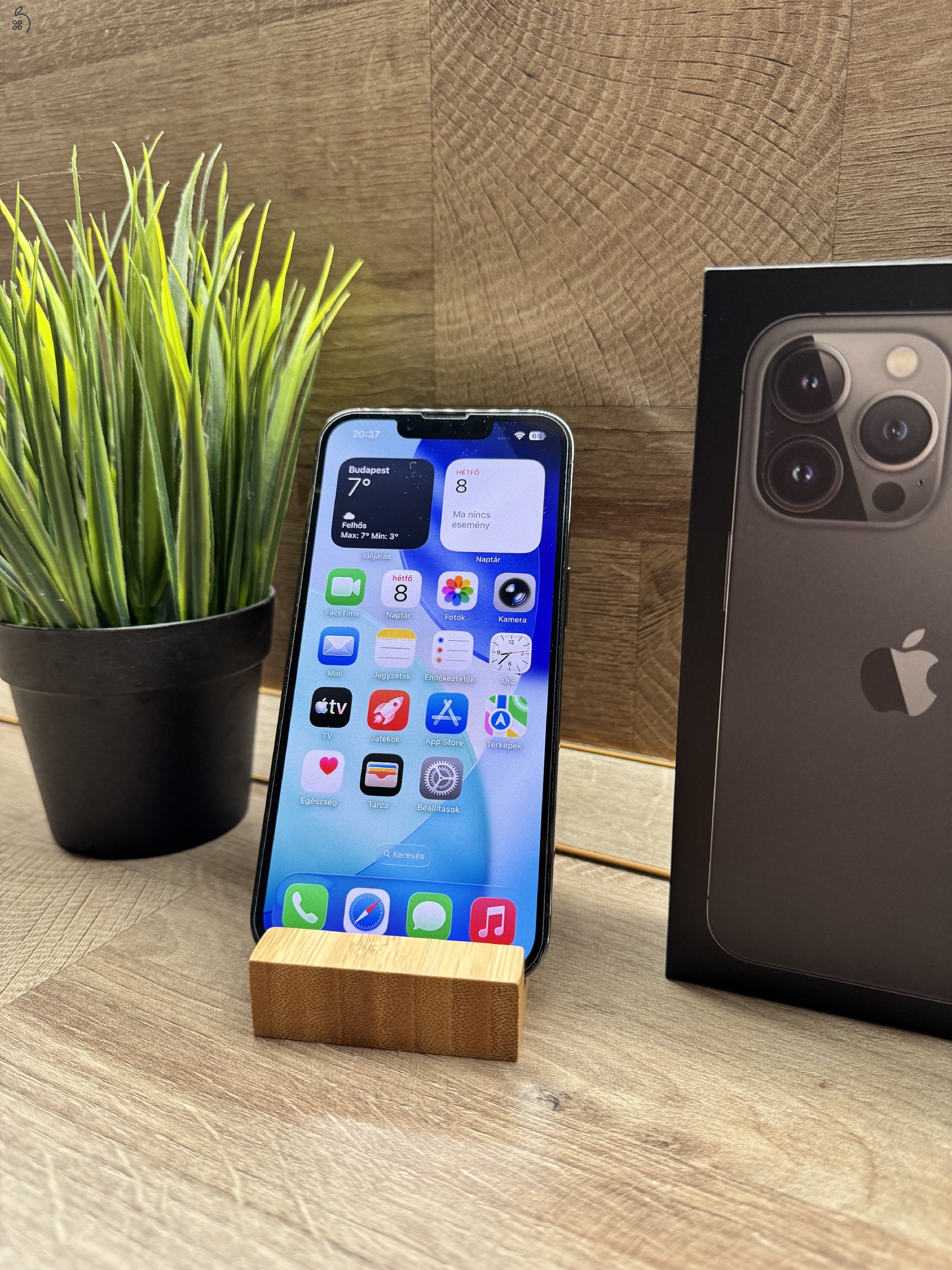 IPHONE 13 PRO - 86 % - Kártyafüggetlen - 128 GB – Makulátlan