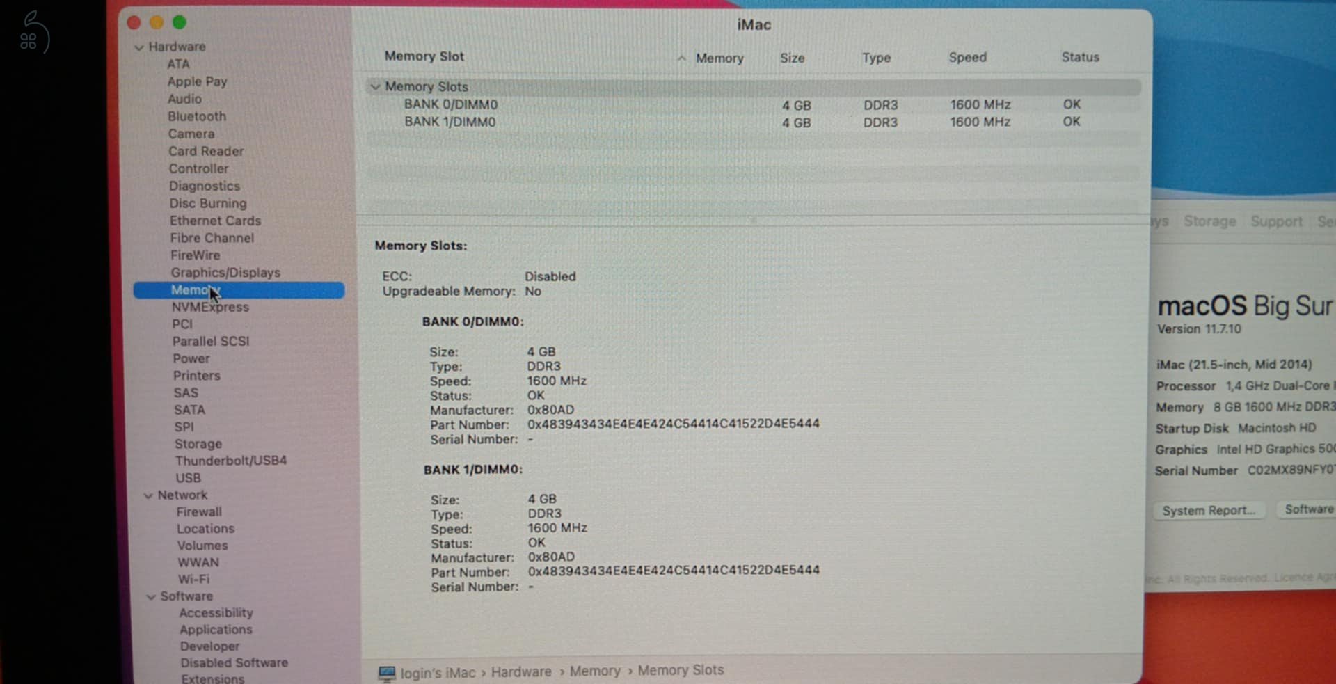 iMac 2014 Mid 21,5 zoll