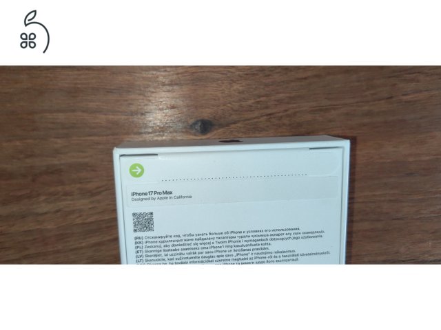 Iphone 17 pro Max 256GB, kék