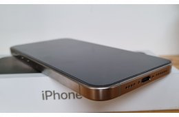 iPhone 15 Pro Max Natural Titanium 256GB független, szép állpotú