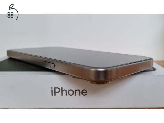 iPhone 15 Pro Max Natural Titanium 256GB független, szép állpotú