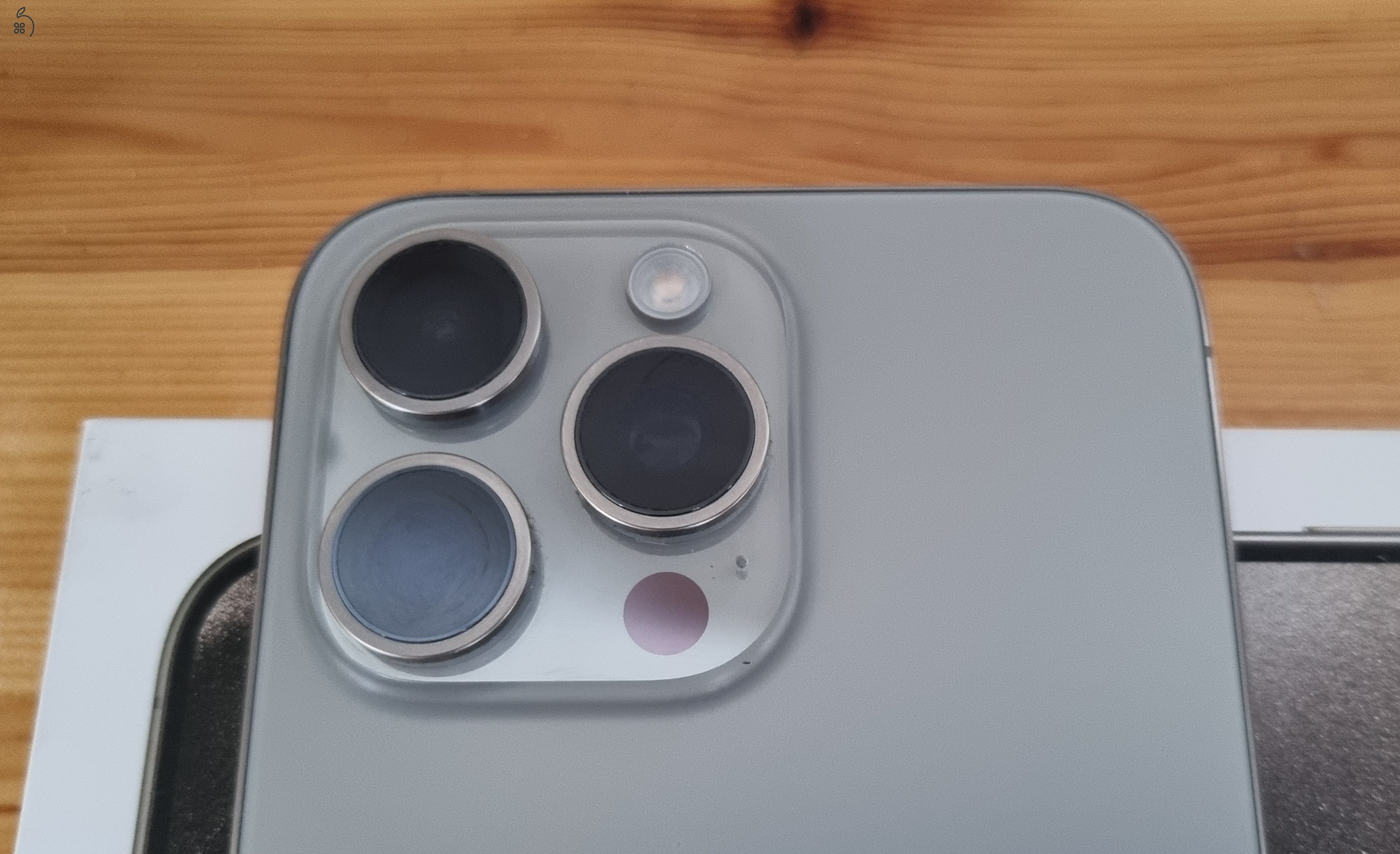 iPhone 15 Pro Max Natural Titanium 256GB független, szép állpotú