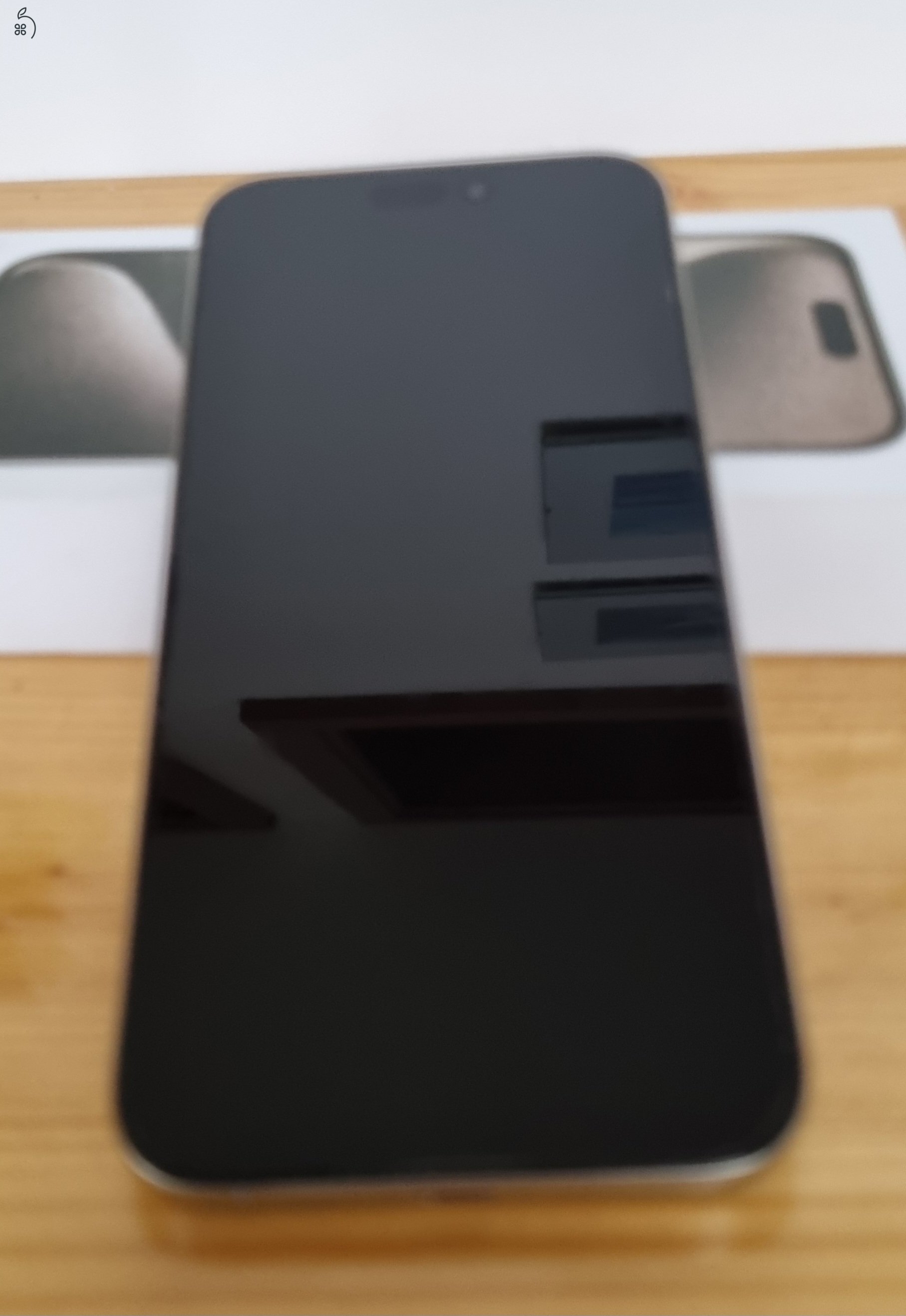 iPhone 15 Pro Max Natural Titanium 256GB független, szép állpotú