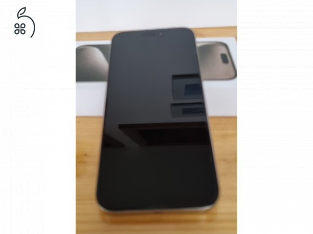 iPhone 15 Pro Max Natural Titanium 256GB független, szép állpotú