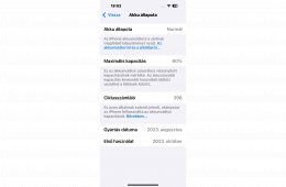 iPhone 15 Pro Max Natural Titanium 256GB független, szép állpotú