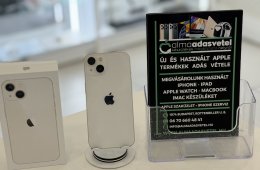 iPhone 13 128GB Független Újszerű/1-3 hónap gar./Akku 87%/p4639