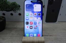 Apple iPhone 17 – Black – 256 GB – Pro kijelző, ultra éles fotók, 100% akku – Használt, újszerű – Apple garancia 2026.12.06