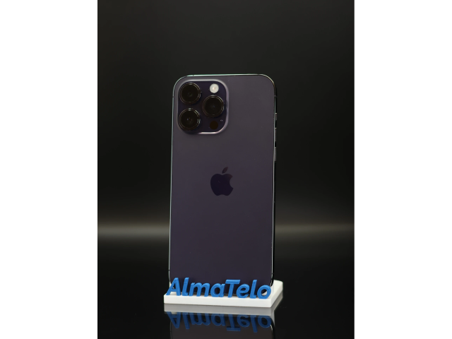 Apple iPhone 14 Pro Max 128 GB Deep Purple 100% akku - 12 HÓ GARANCIA