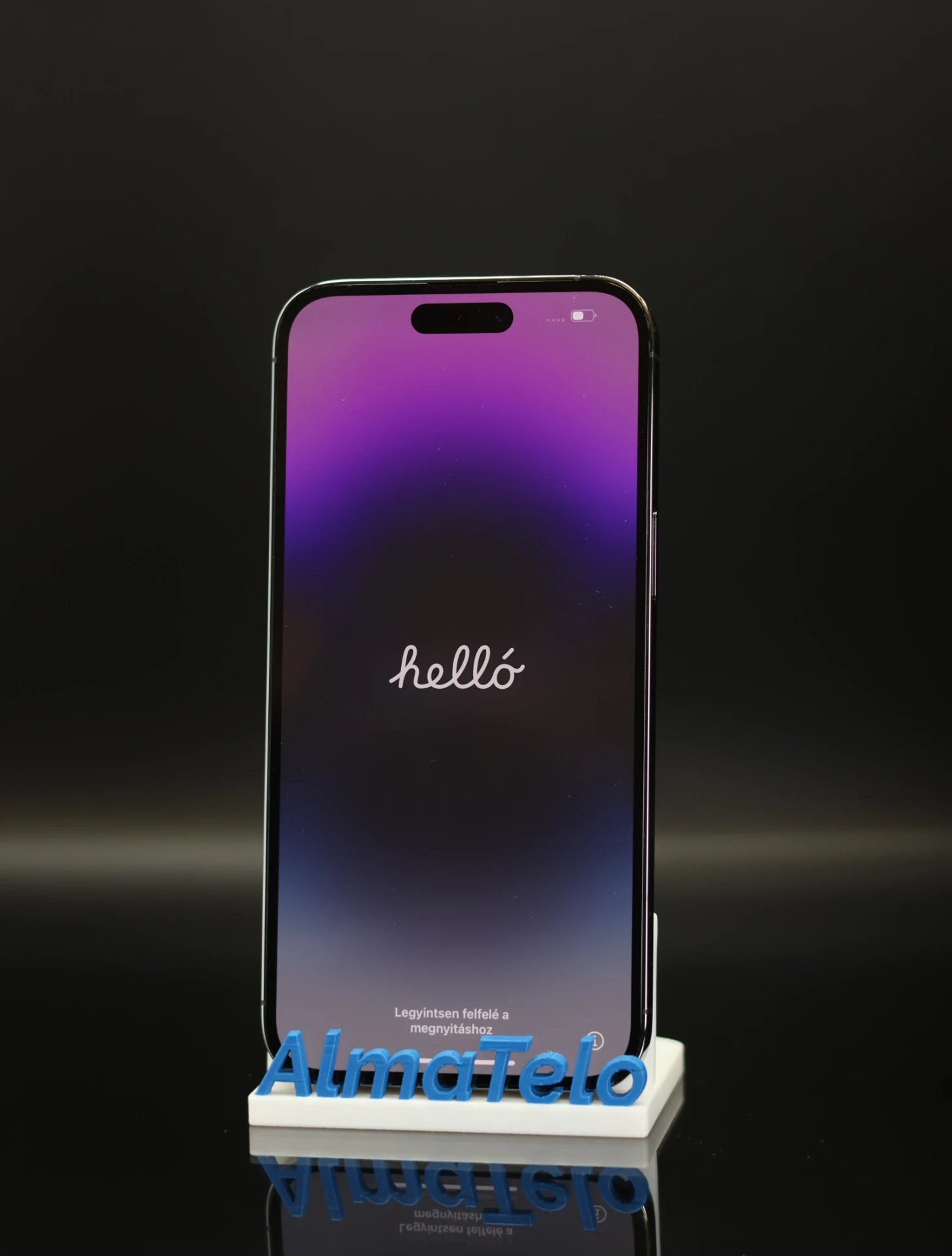 Apple iPhone 14 Pro Max 128 GB Deep Purple 100% akku - 12 HÓ GARANCIA