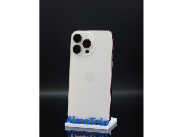 Apple iPhone 14 Pro Max 128 GB Gold 100% akku - 12 HÓ GARANCIA