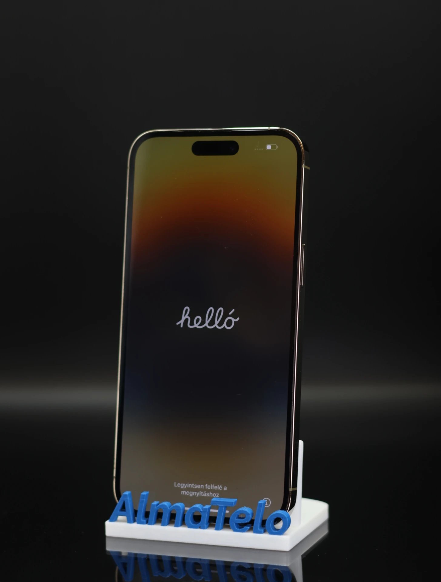 Apple iPhone 14 Pro Max 128 GB Gold 100% akku - 12 HÓ GARANCIA