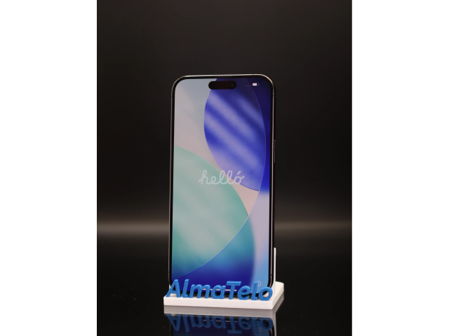 Apple iPhone 15 Pro Max 256 GB Black Titanium 100% akku - 12 HÓ GARANCIA