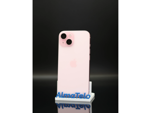 Apple iPhone 15 128 GB Pink 100% akku - 12 HÓ GARANCIA
