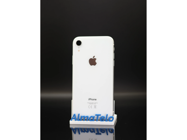 Apple iPhone XR 128 GB White 100% akku - 12 HÓ GARANCIA