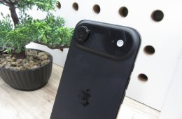 Apple iPhone Air – Space Black – 256 GB – ultrakönnyű titán, őrületesen vékony – Használt, újszerű – 100% akku – Garancia 2026.09.29