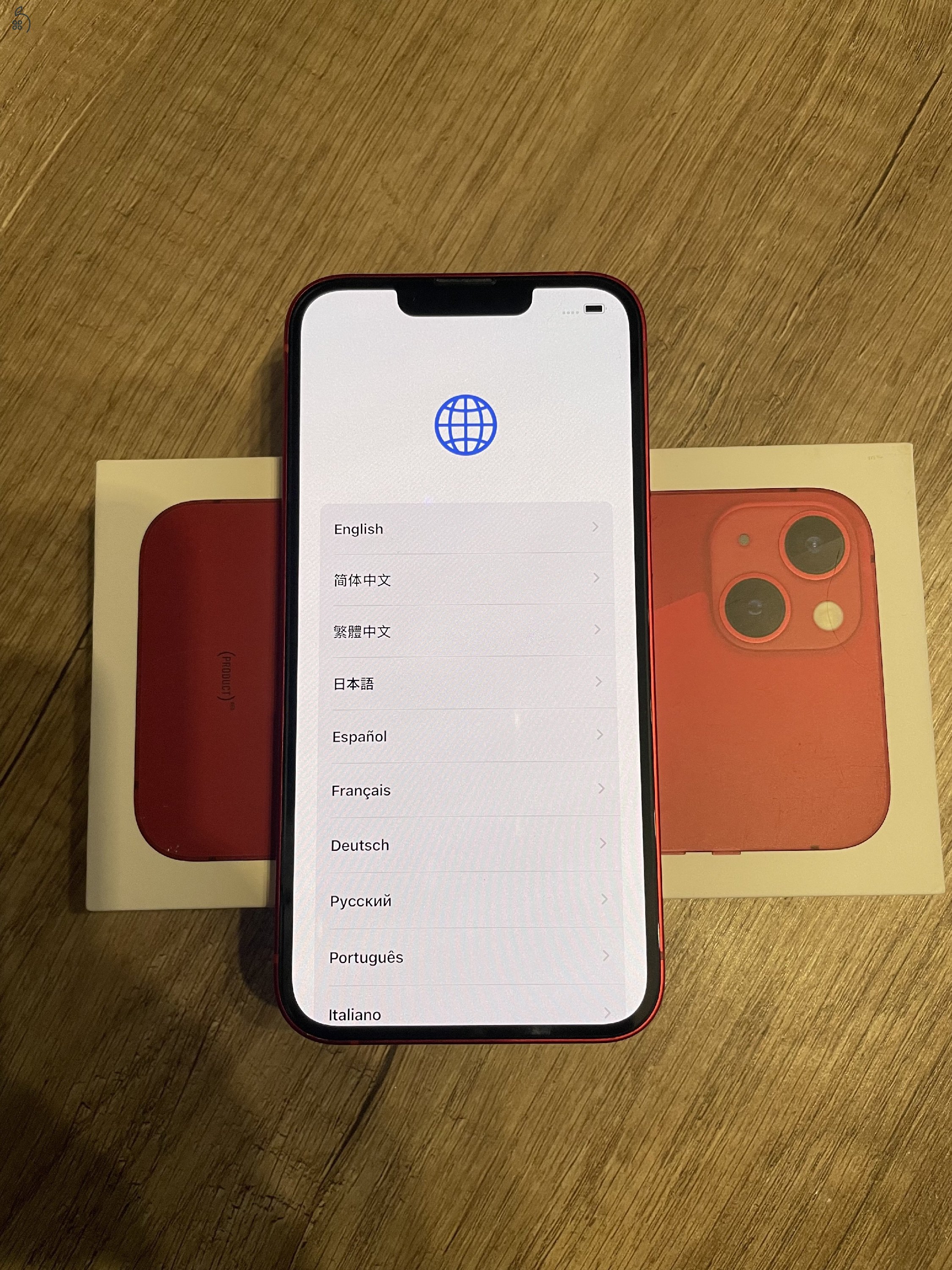 iPhone 13 256gb RED 100% akksi