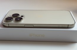 iPhone 14 pro, arany, 128GB