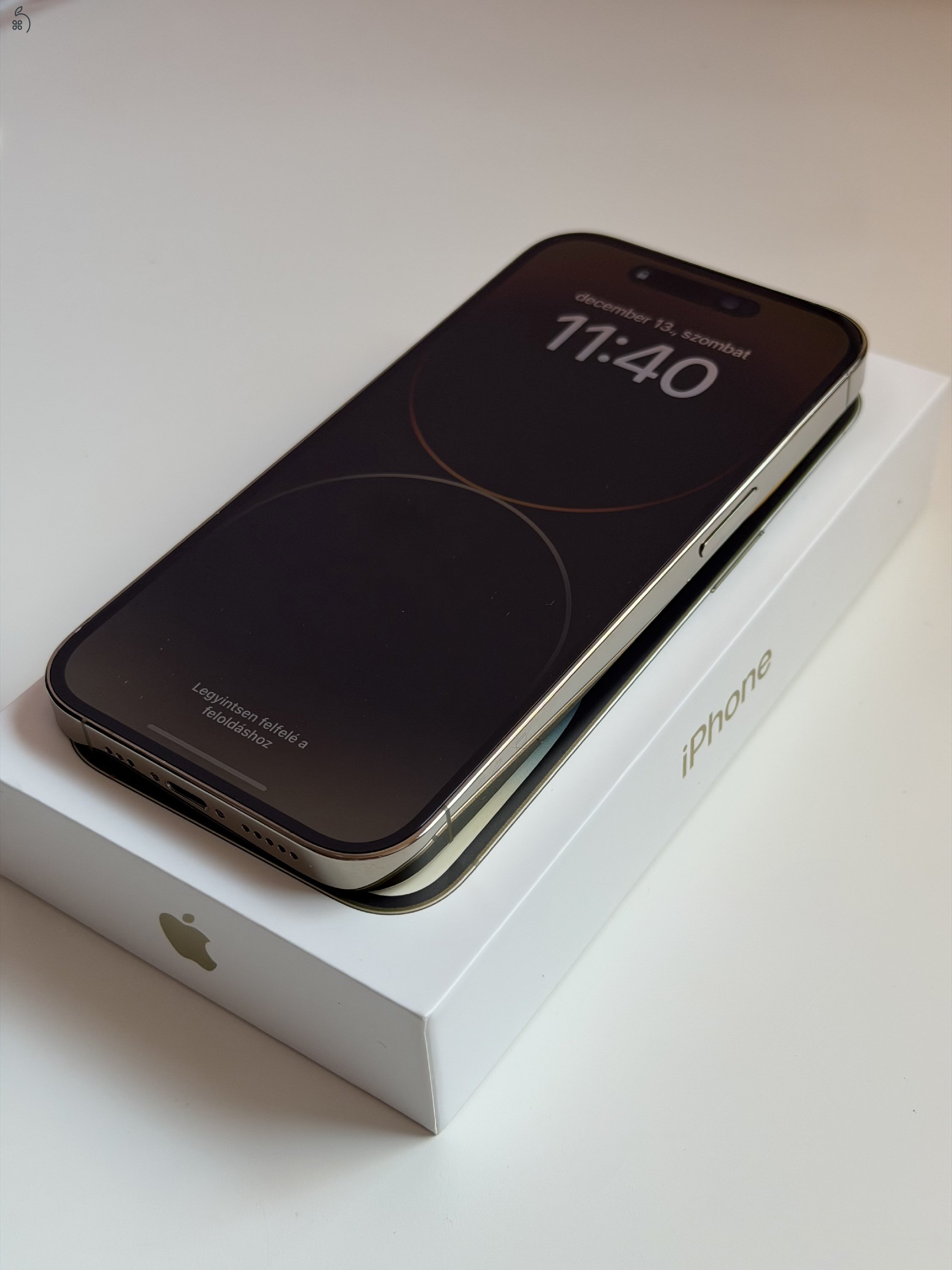 iPhone 14 pro, arany, 128GB