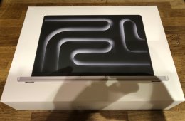 MacBook Pro 14” M4 Max 14/32 36GB/1TB - (Asztrofekete) - Csak 1db!