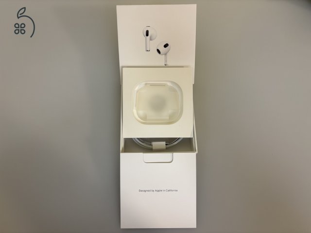 AirPods 3 hibátlan állapotban védőtokkal